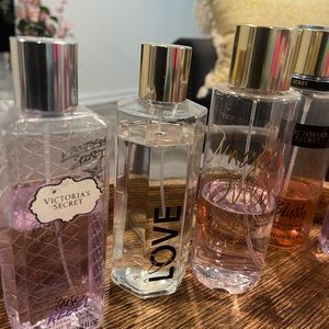 Lot of 11 Victoria secret body mist / used